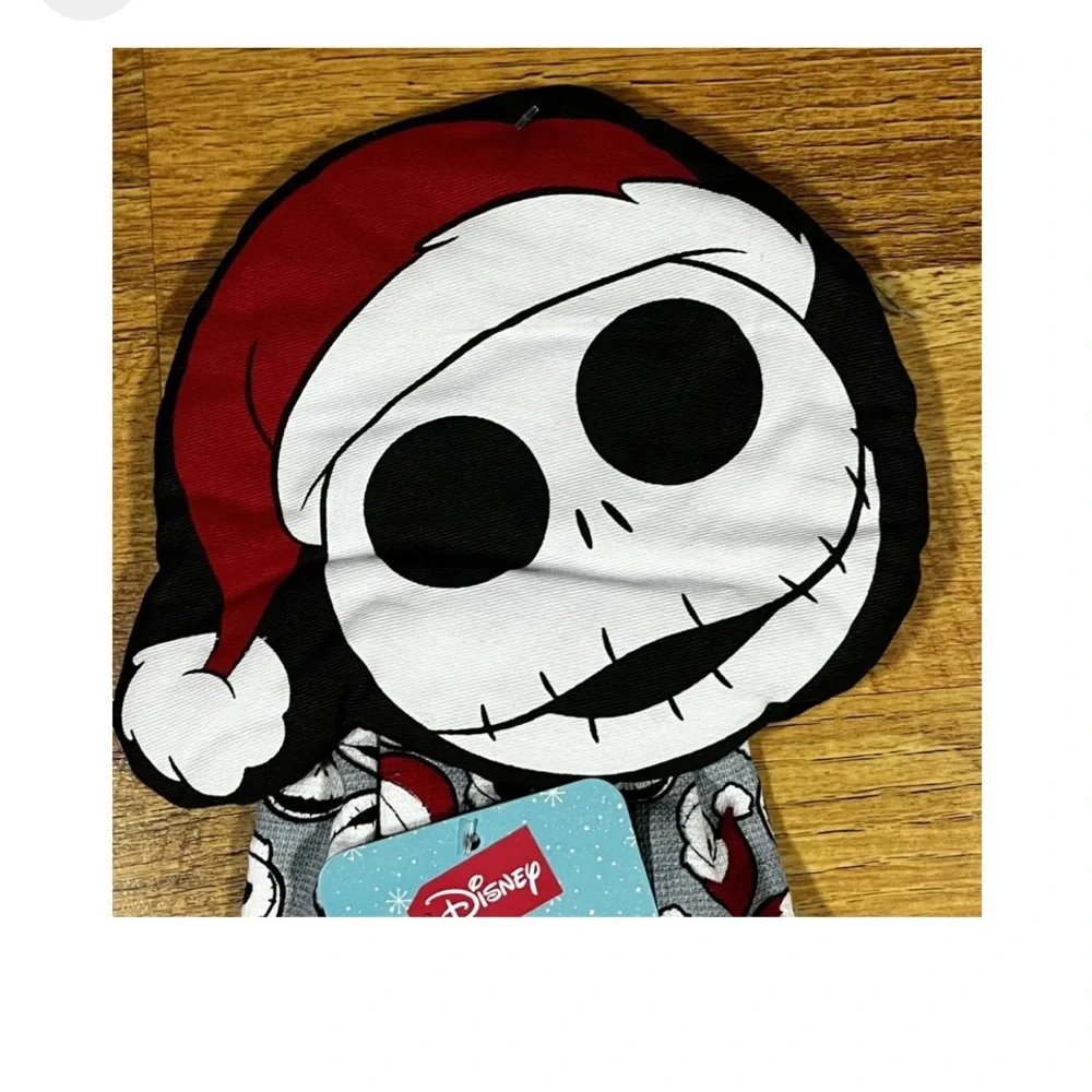 Hanging kitchen towel featuring Jack Skellington as Santa Claus NWT